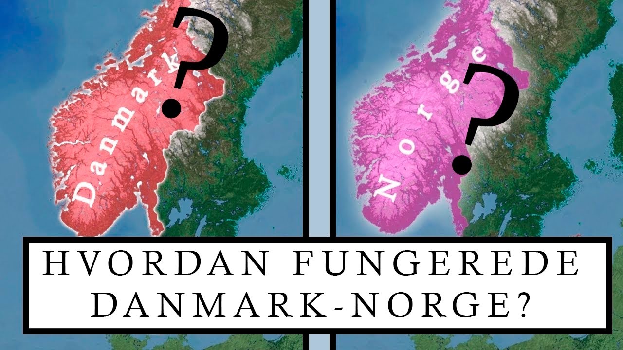 Hvordan fungerede Danmark-Norge?📜