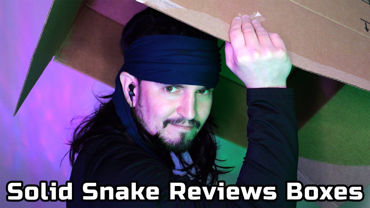 ASMR Roleplay Solid Snake Reviews 7 Boxes | Soft Spoken + Tapping | Metal Gear Solid