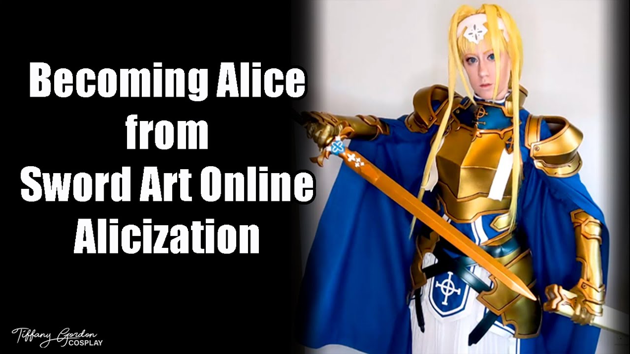 Becoming Alice from Sword Art Online Alicization | Cosplay Transformation Video