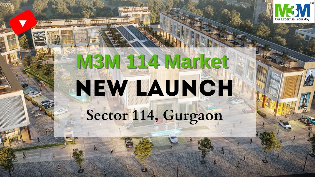 M3M 114 Market Gurgaon | M3M 114 Market Sector 114 | M3M 114 Market Model Flat | Brochure 👇🏻
