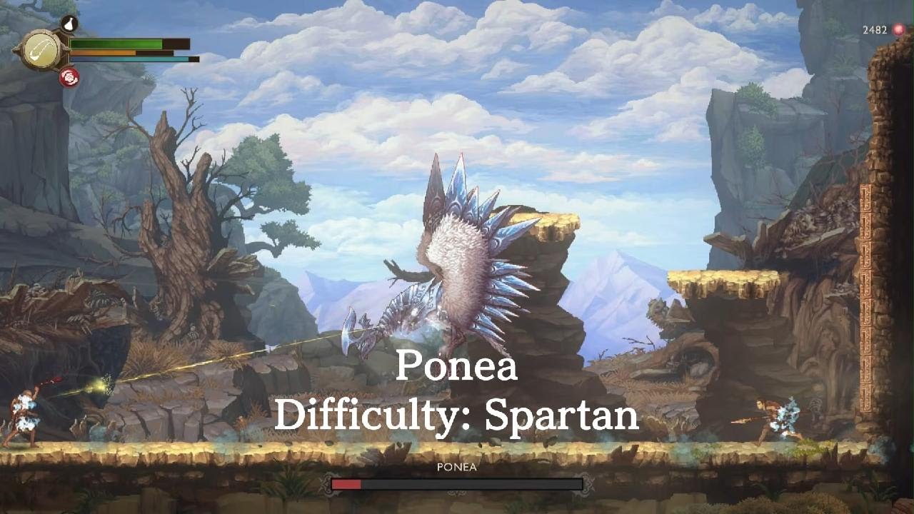 God of War Sons of Sparta - How to beat - Ponea - Difficulty: Spartan
