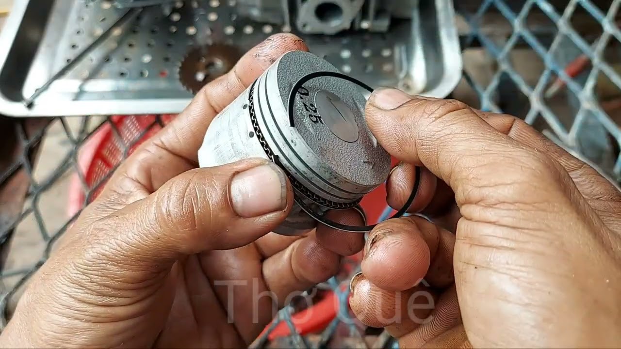 Cách ráp đầu, nòng xe Sirius chi tiết#1