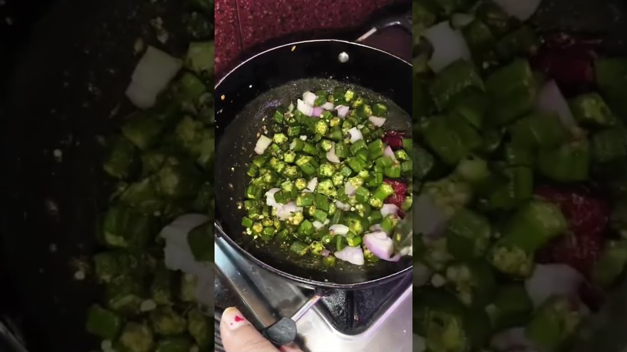 Bachcho ki pasand dry bhindi ki sabji recipe Easy to make 😋 food recipes Cooking 