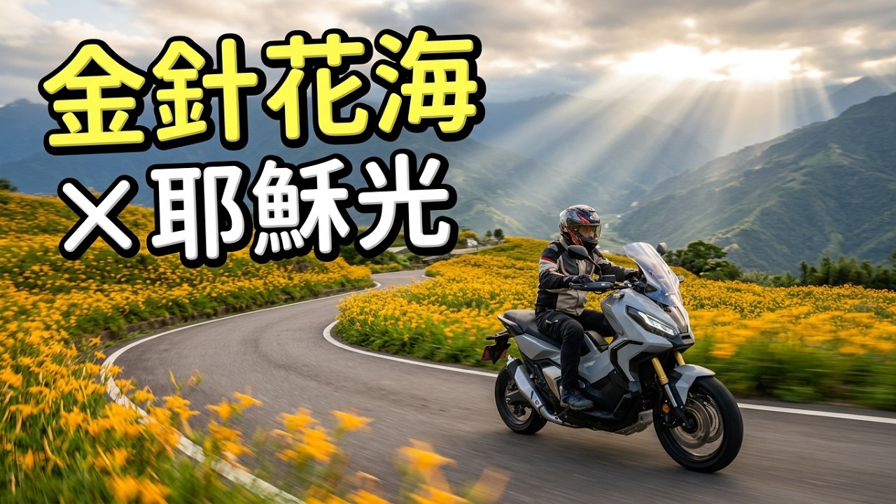 【光的故鄉】X-ADV 金針花訓車旅行┃六十石山 富里鄉 花蓮旅遊