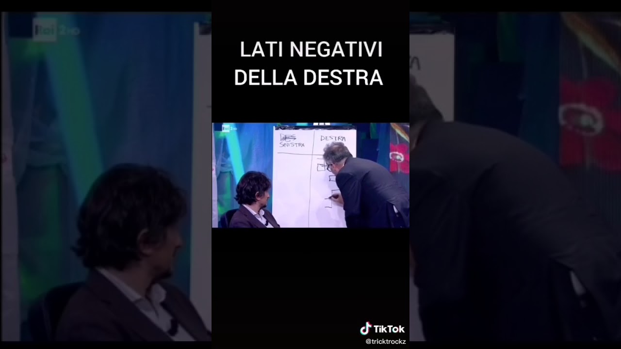 DISEGNA UNA SVASTICA IN DIRETTA TV