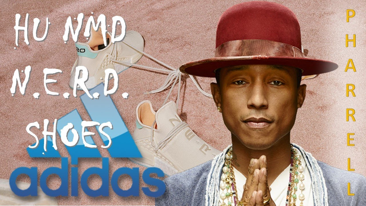 HU NMD N. E. R. D.  ADIDAS SHOES I DESIGNED IN COLLAB WITH PHARRELL WILLIAMS #shorts