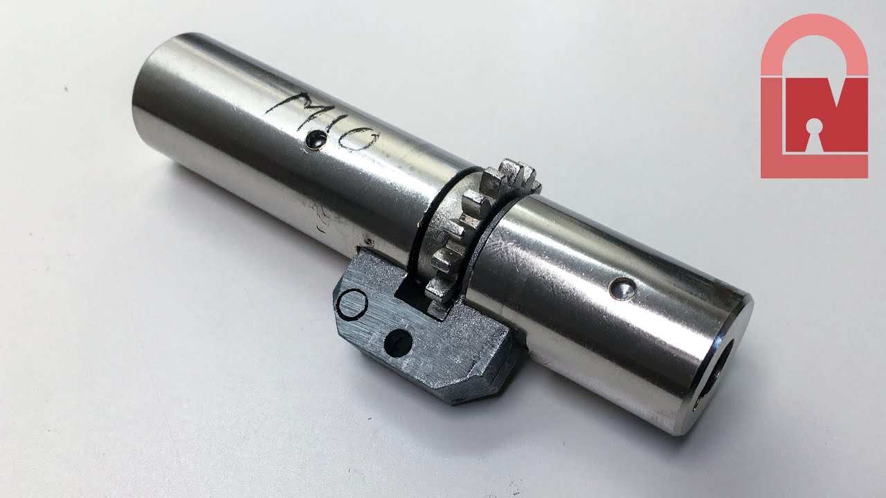 Sidese Tubular Lock Picked