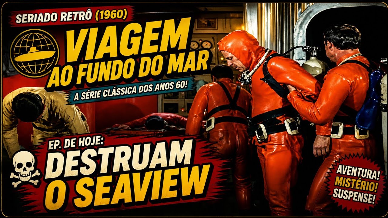 Seriados Retrô: Viagem ao Fundo do Mar - Episódio de Hoje:  Destruam o Seaview