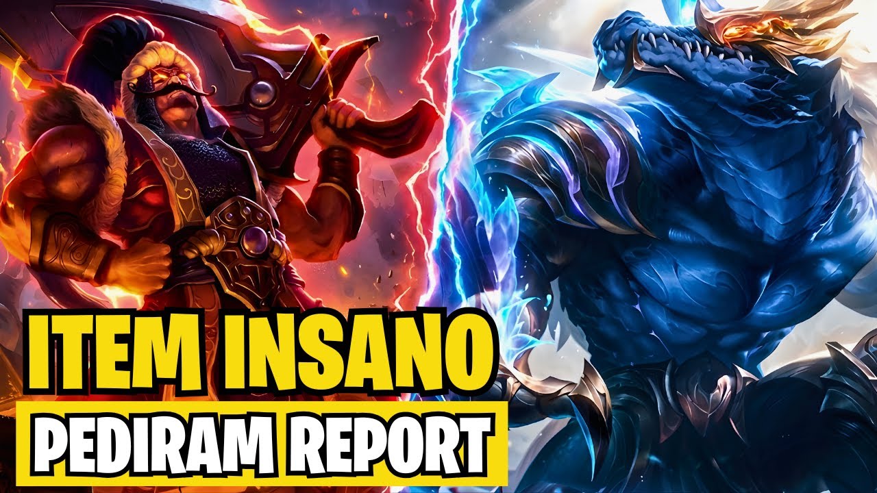 MORREU LEVEL 1 e FICOU TILTADO na TORRE | TRYNDAMERE vs RENEKTON