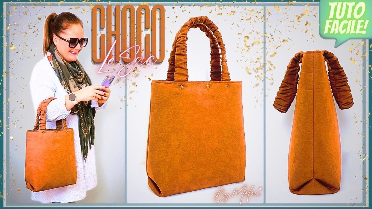 🎀 ПРОСТОЙ #Урок «Сделай сам» 🎀 Сшейте сумочку-тоут #CHOCO #ByMélou 🥰