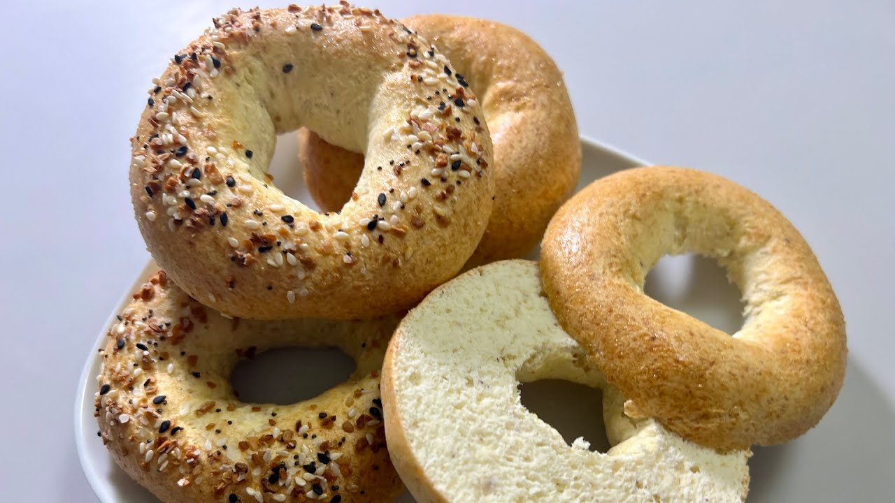 Low Net Carb Bamboo Fiber High Protein Bagel Recipe – Made of Bamboo Flour, Keto And Gluten Free