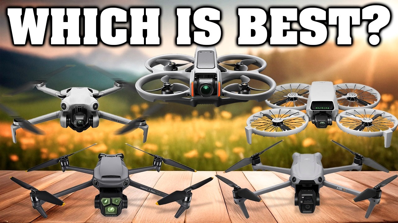 Top 5: Best DJI Drones of 2025 (Updated, New, & Surprising!)