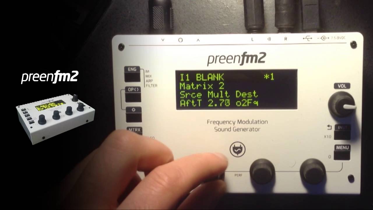 PreenFM 2 synthesizer Sound Demo