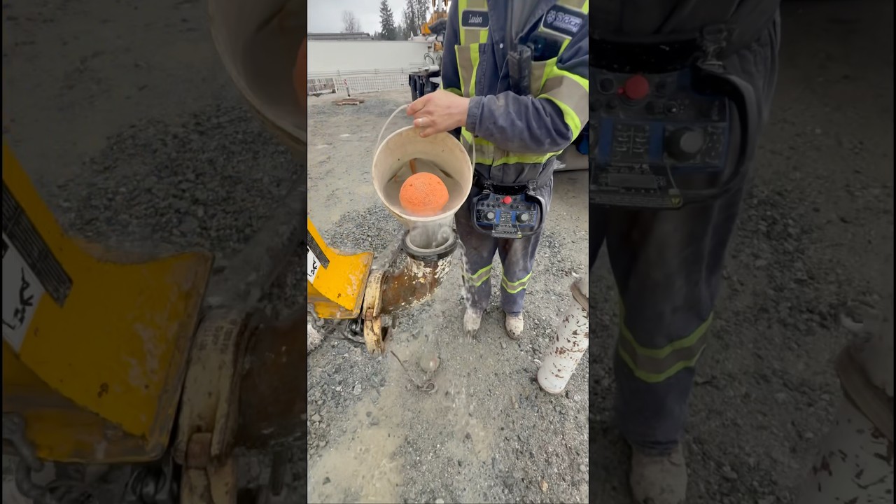 Cleaning out a 57 meter boom pump!!!