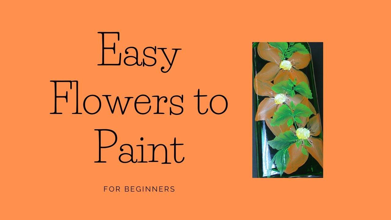EASY FLOWERS TO PAINT FOR BEGINNERS | Flower | Painting | Beginners | Aressa1 | 2026