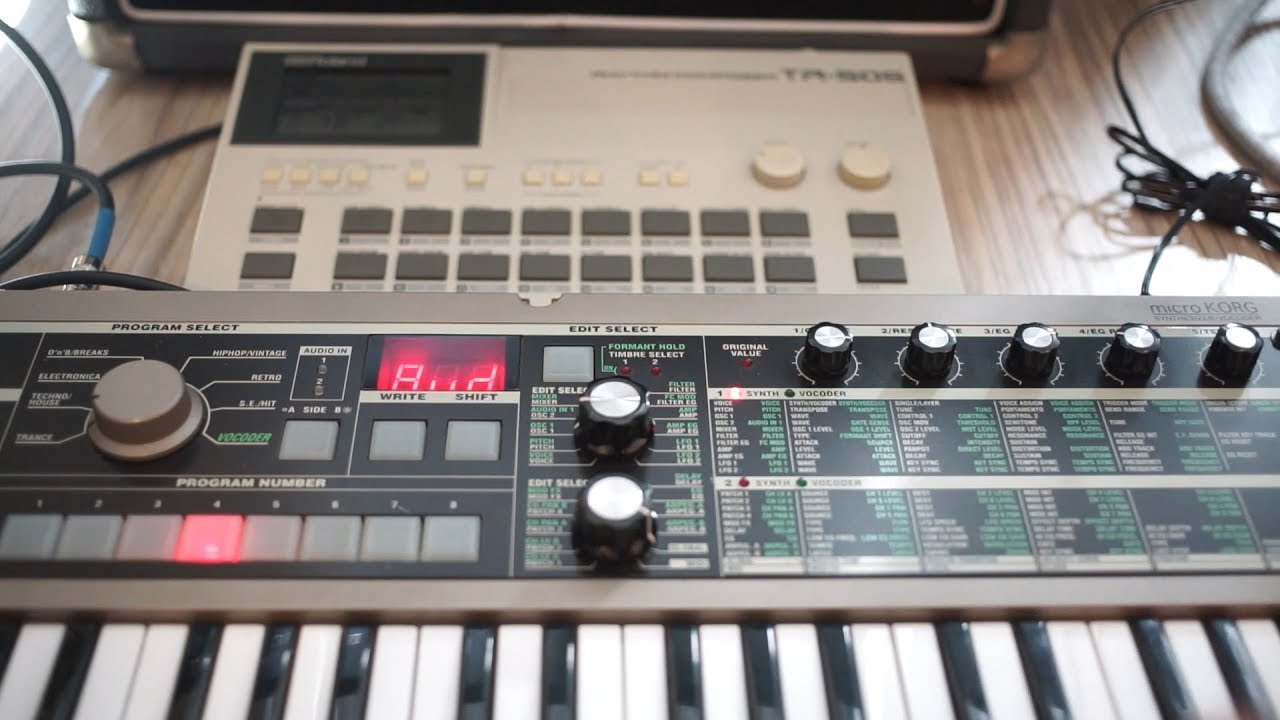 can I run OTHER instruments through the microKORG? YES