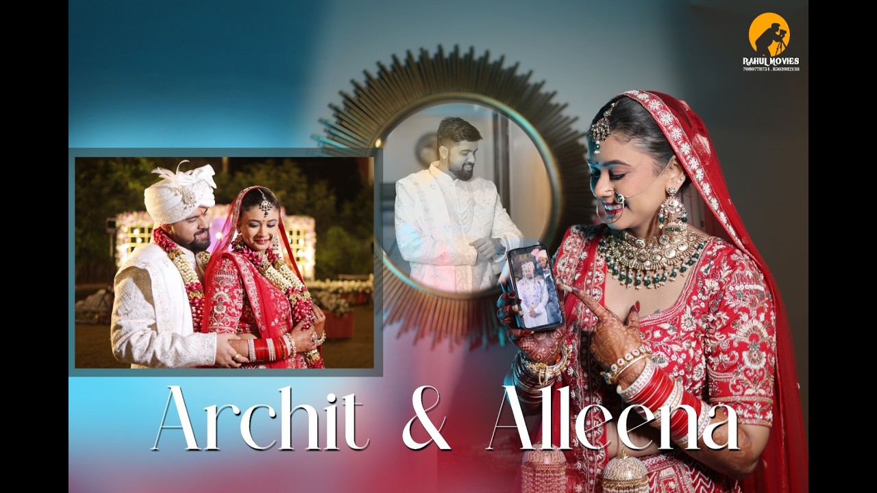 Cinematic English  wedding Teaser | Archit & Aleena | Rahul Movies