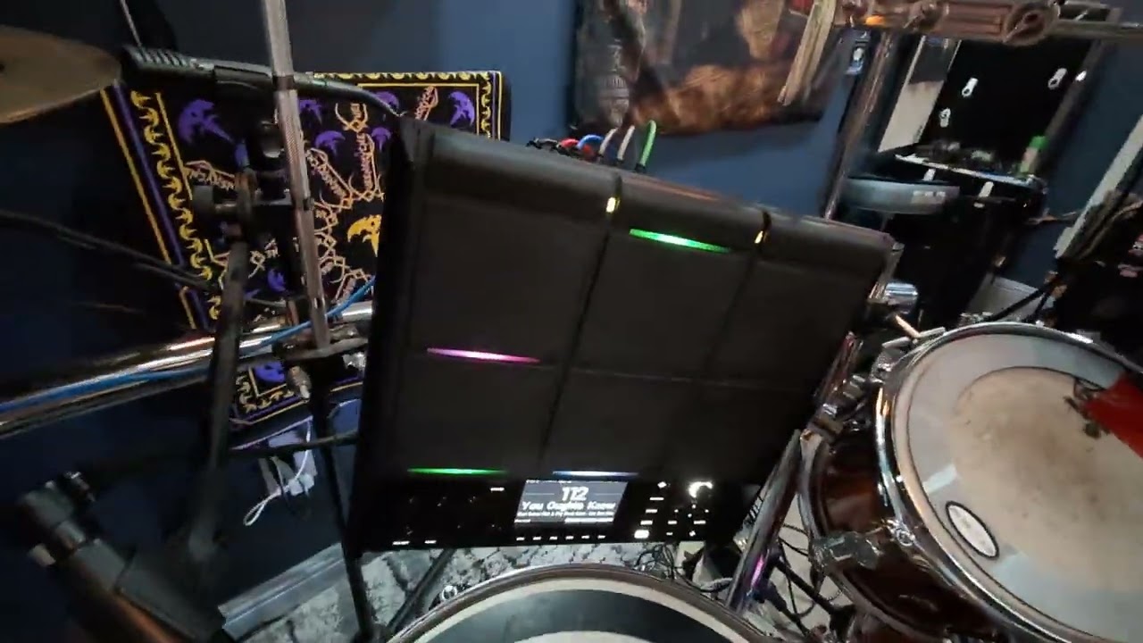 Using Alesis Multi-Pad Mounting w/ Boom Arm on Roland SPD-SX PRO