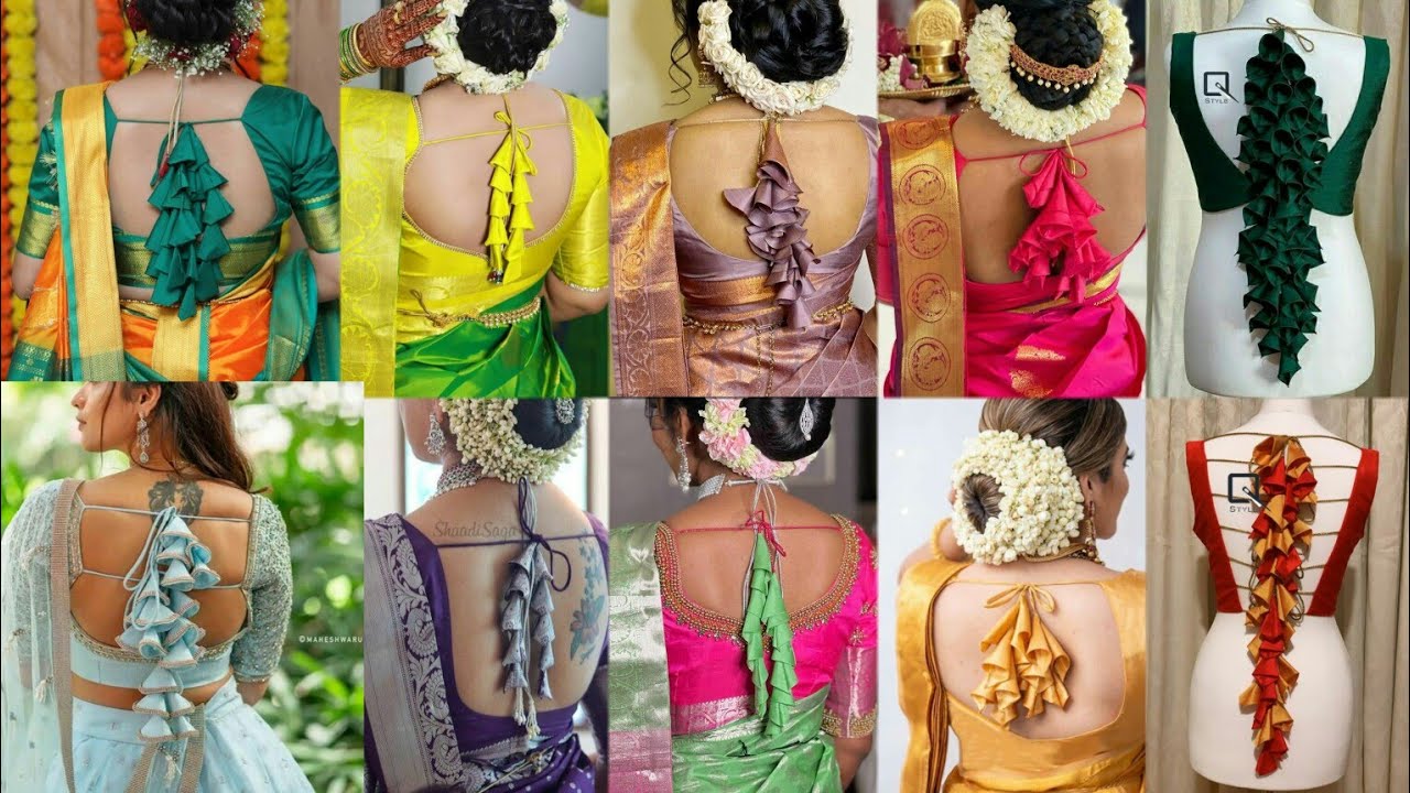 Blouse latkan designs|blouse tassels designs|blouse latkan designs|blouse designs|| #tassels #latkan