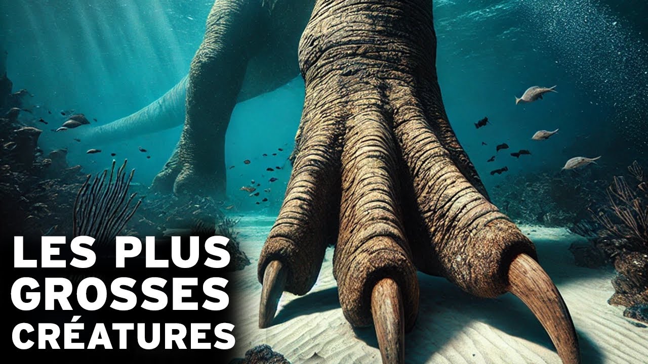 Découvre les Géants du Passé et du Présent: Les PLUS GROS ANIMAUX de l'Histoire de la Terre | DOCU