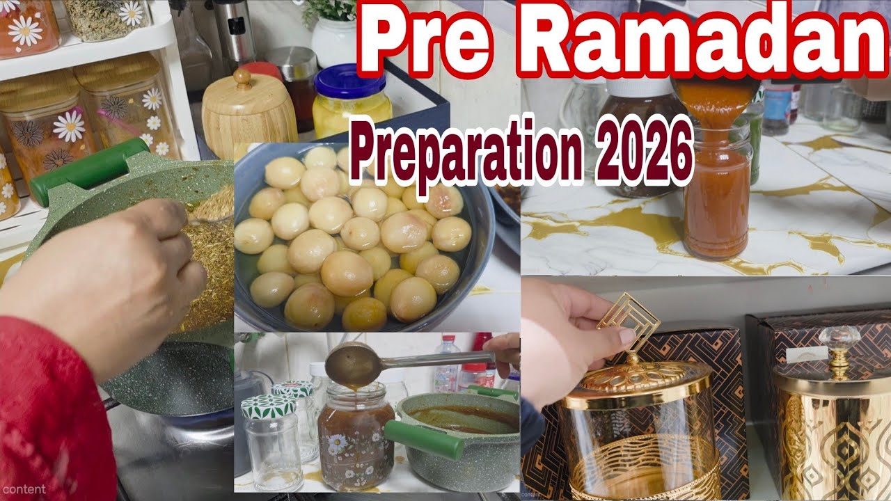 Prepation for Ramadan 2026 |Ramadan ki taiyari I Khubani ki chtni | Khajur +Imli ke ki chtni