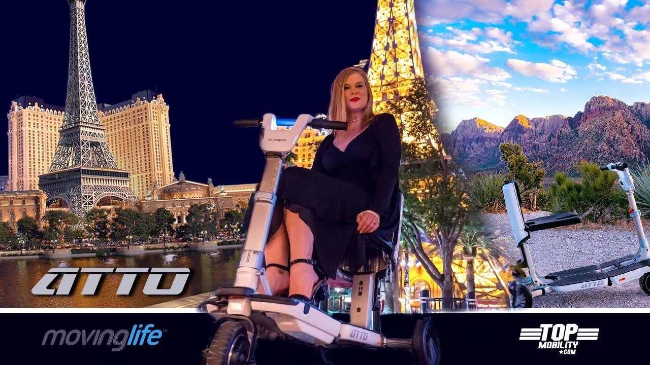 ATTO Automatic Folding Mobility Scooter - Top Mobility Specialists in Las Vegas
