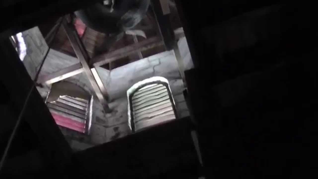 Climbing the bell tower