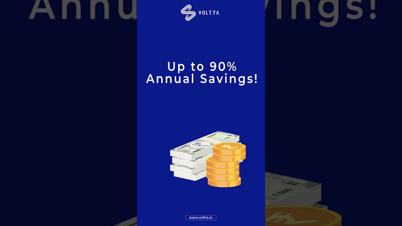 Power smart, save smarter! Switch to Voltra BESS Batteries and save up to 90% on energy costs.