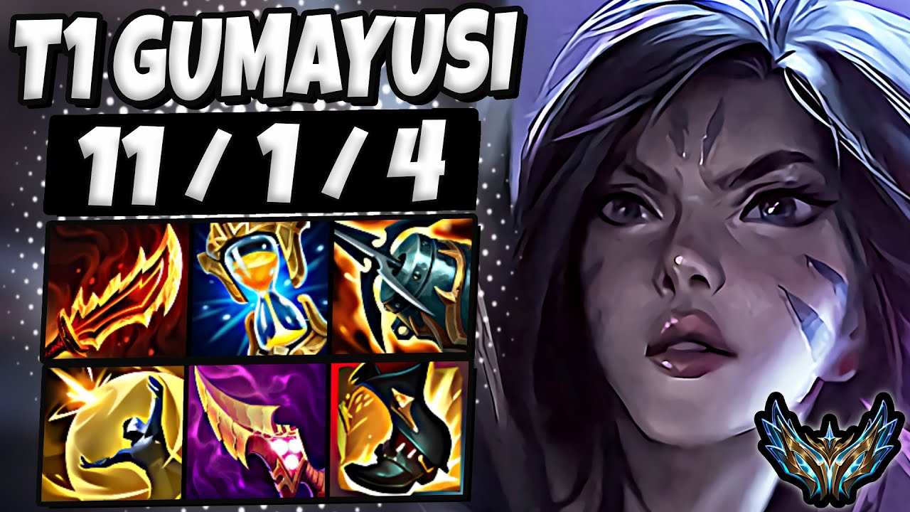 T1 Gumayusi Kaisa vs Ezreal [ ADC ] Korea Challenger Patch 25.10