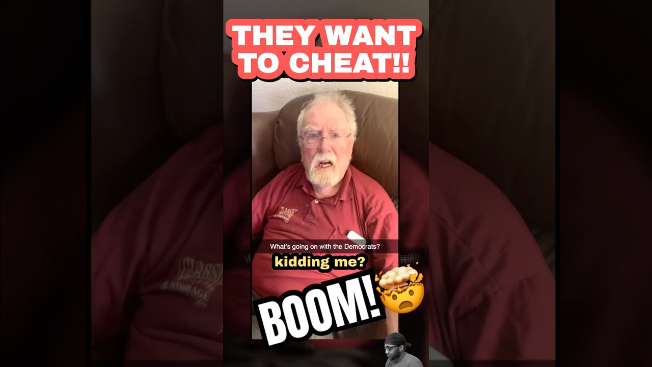 Grandpa UNHAPPY With His Democrat Party! 😂