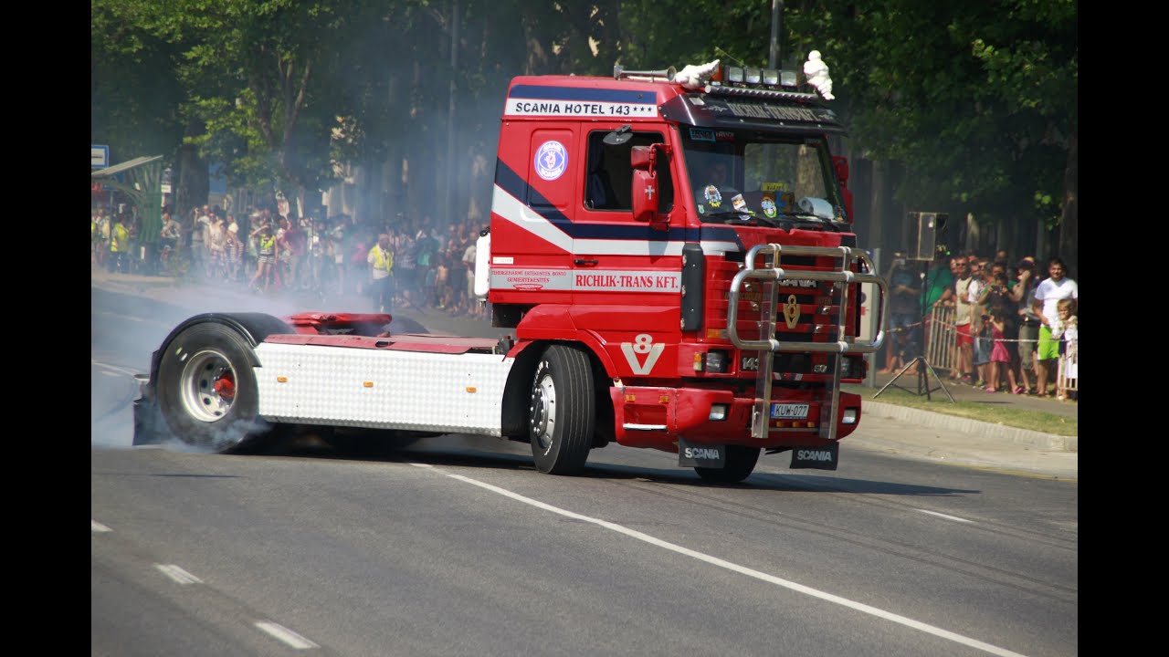 Kamion gyorsulás Szeged 2015.07.19.