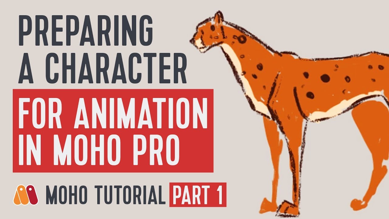 Preparing a Character for Animation in Moho Pro [Moho Tutorial Part 1]