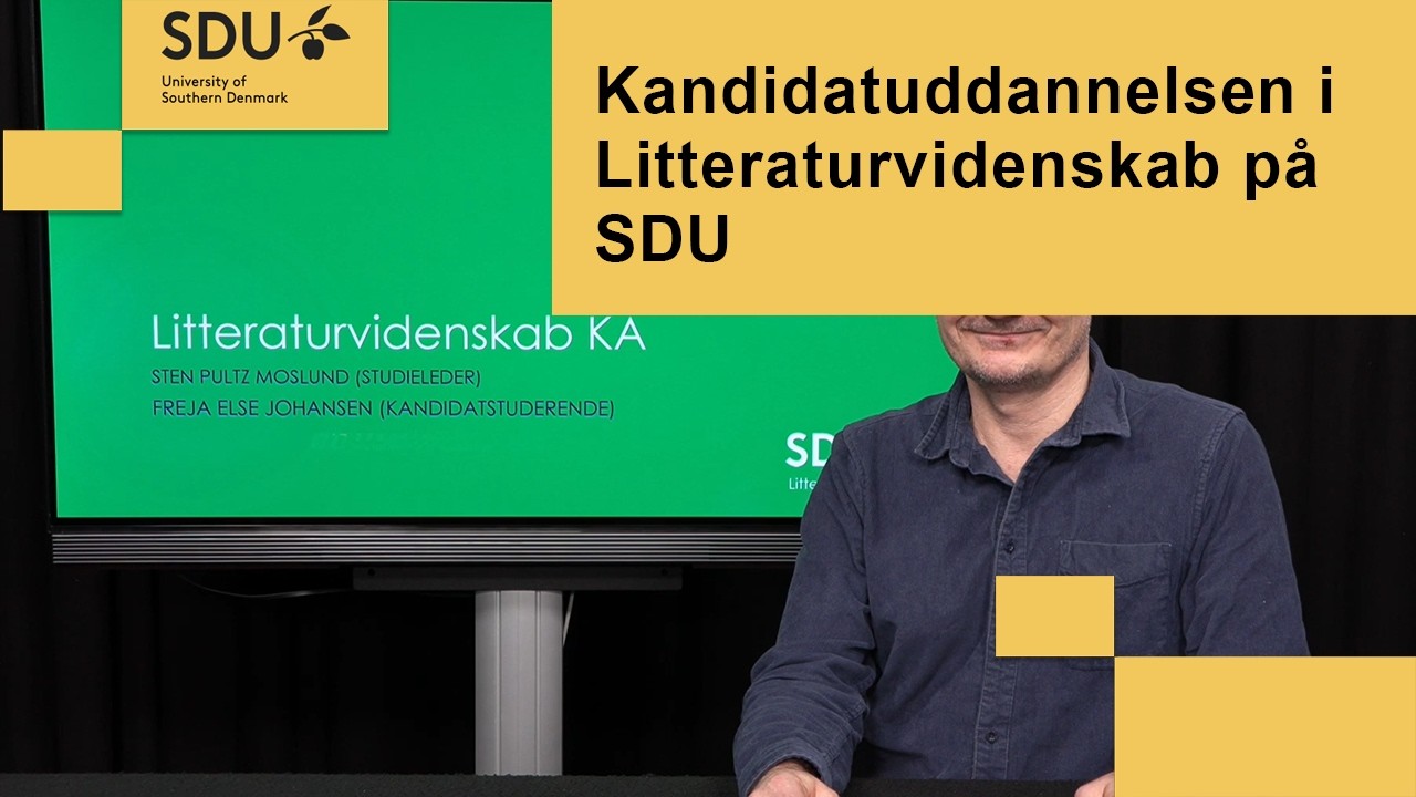 Kandidatuddannelsen i Litteraturvidenskab på SDU