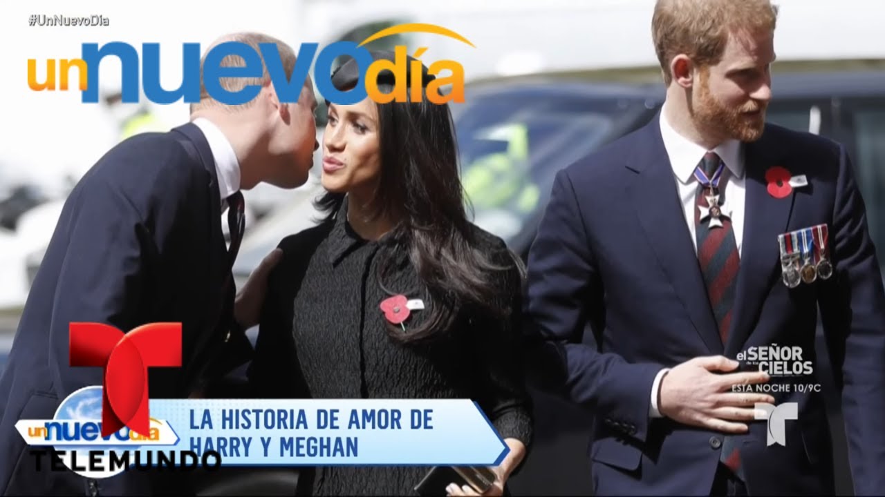 La historia de amor del Príncipe Harry y Meghan Markle | Un Nuevo Día | Telemundo