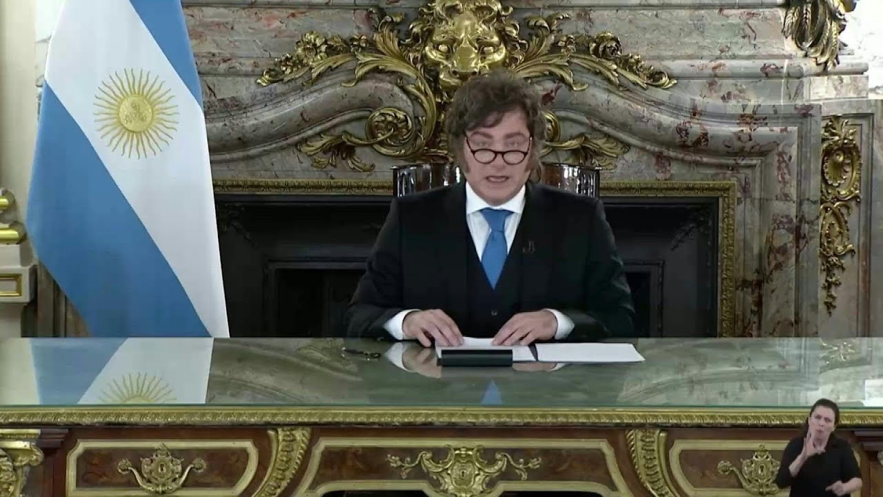 British oil project near Falklands 'a threat to our national security,' says Milei | AFP