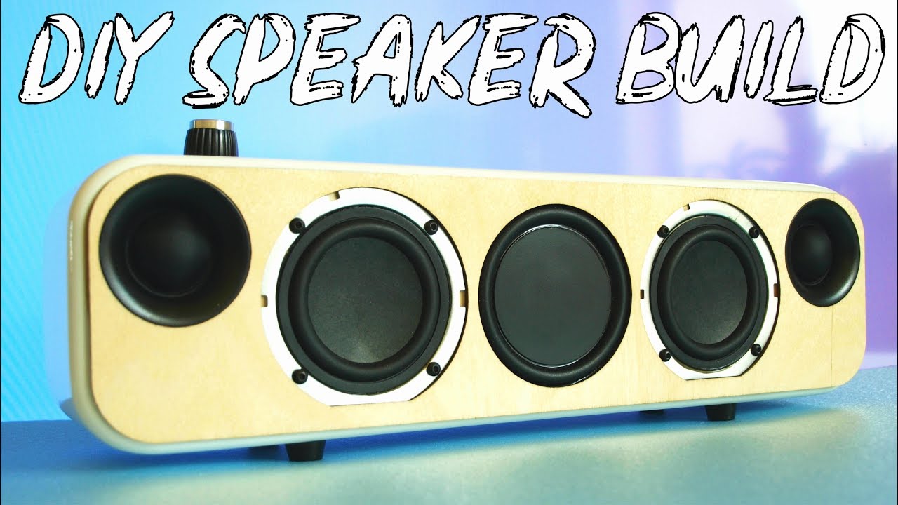 DIY Portable Bluetooth + WiFi Speaker Build