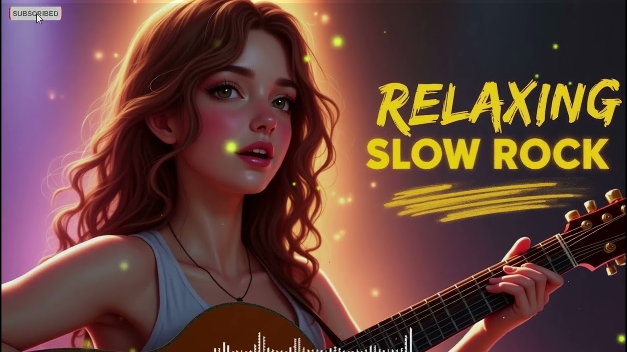 Relaxing Pop Rock 2025 🎧 Calm Guitar Rock Ballads for Night Rest