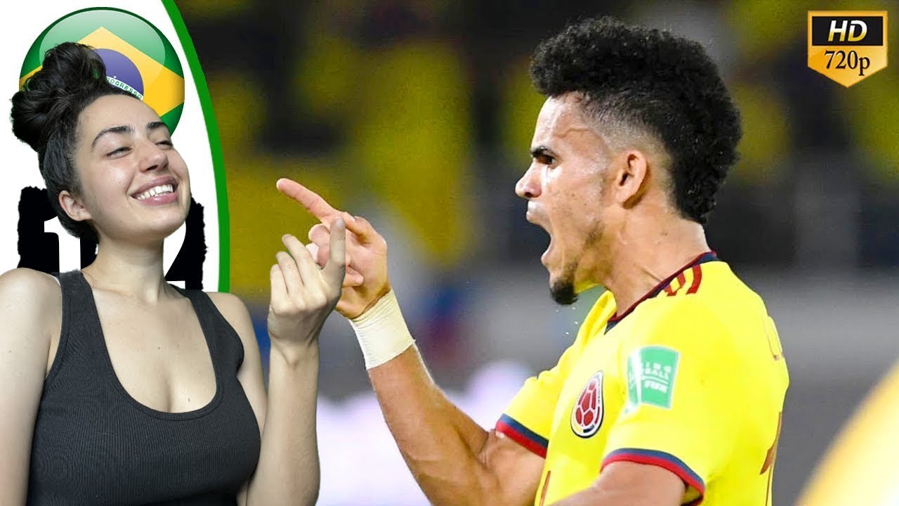 EUROPEAN REACTS TO Brazil vs Colombia 1-2 Highlights & All Goals 2023 HD 🔥 Luis Diaz 2 Goal