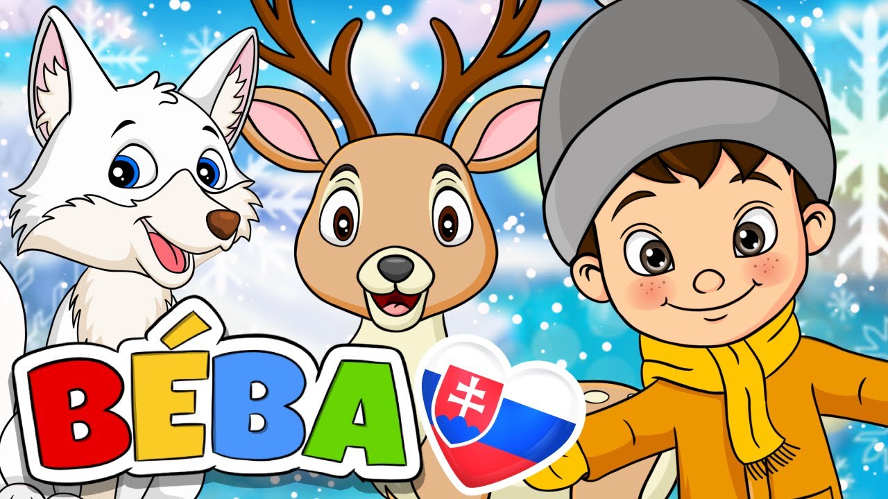 NA SEVERNOM PÓLE | + Ďalšie detské pesničky v slovenčine | 51 MIN | BÉBA