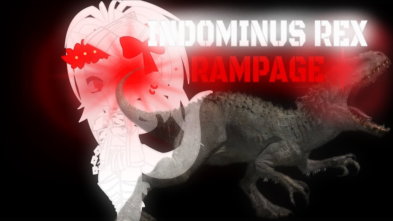 Indominus Rex Rampage||Gacha Club||🦈Z.R.M.S 2442🦈