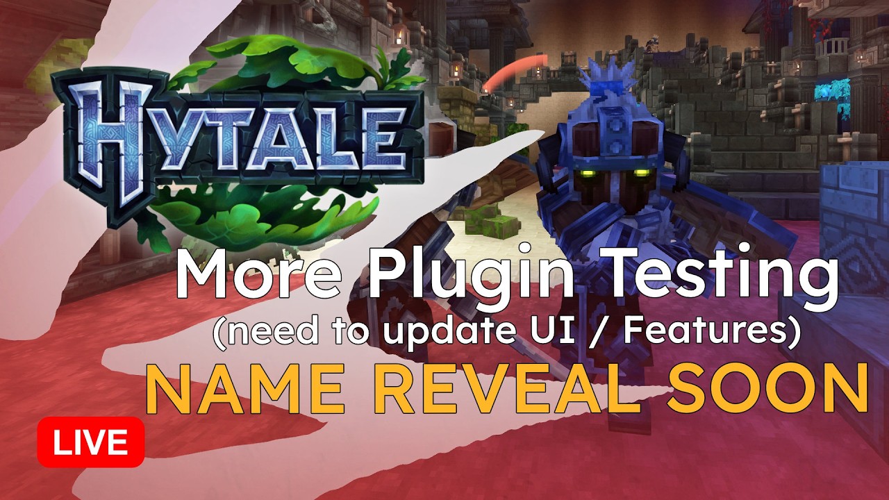 Hytale Plugin Testing (ty Aldun) | !tip | Wolv.tv | Wolv21 | 2026.02.13
