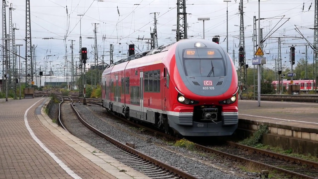 Züge in Dortmund HBF (FULL HD)
