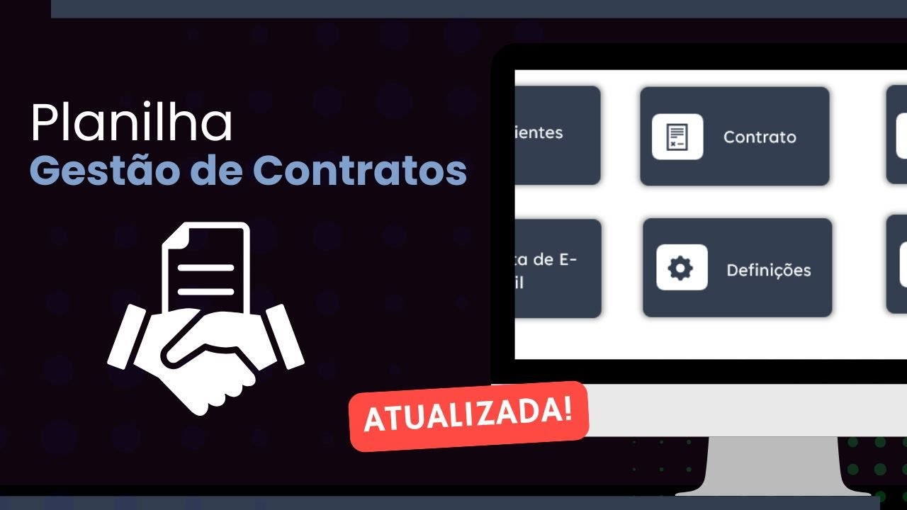 Planilha Gestão de Contratos - ATUALIZADA