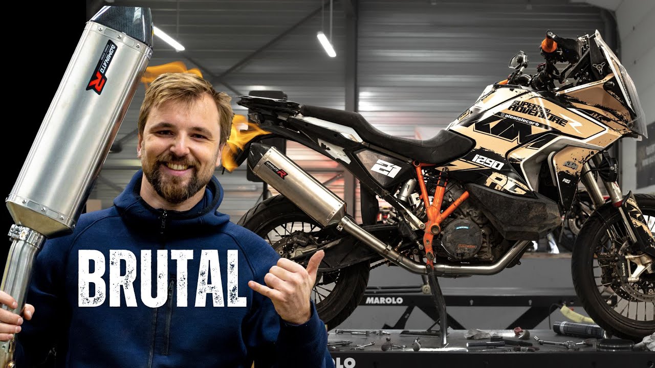 БРУТАЛЬНЫЙ ВЫПУСК | Dominator HP7 на KTM 1290 Super Adventure R 2021