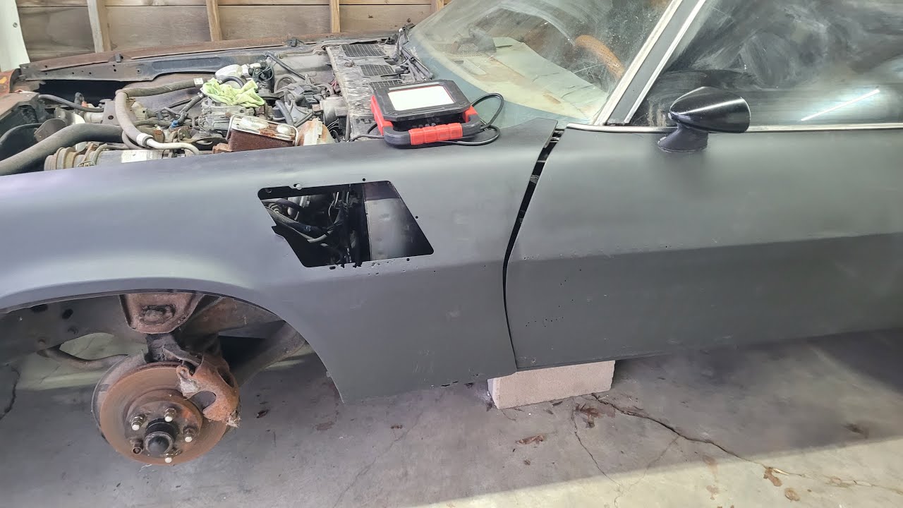EP9 1979 Chevy Camaro Z28 Restoration A/C brackets