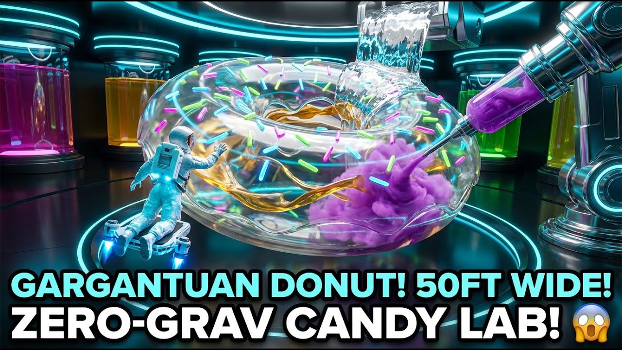 Inside a Transparent Donut Factory | How See-Through Donuts Are Made at Scale