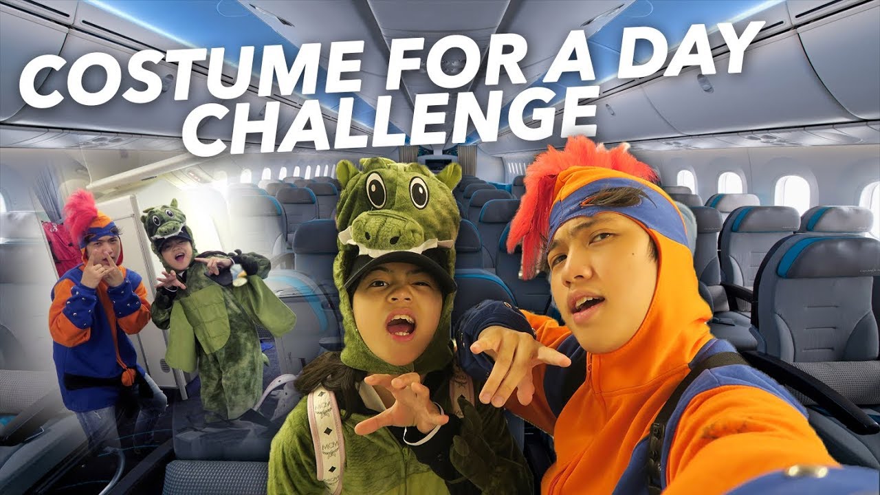 LOS ANGELES TO MANILA ON OUR COSTUMES  | Ranz and Niana