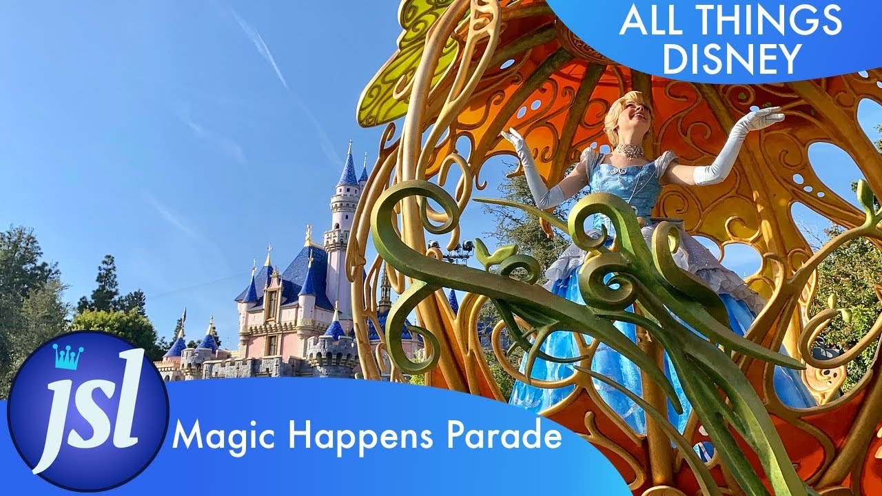 Magic Happens Parade CASTLE VIEW