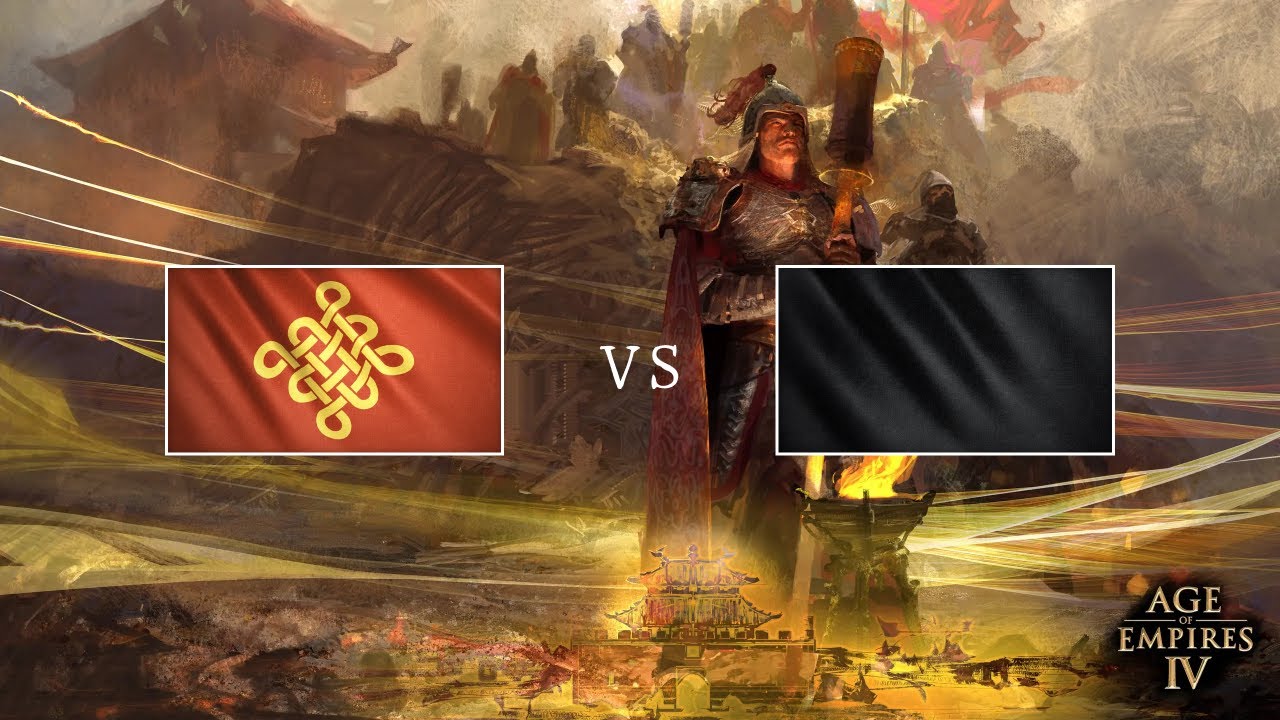 Age of Empires 4 - Chinese only VS Abbasid Rank Gameplay