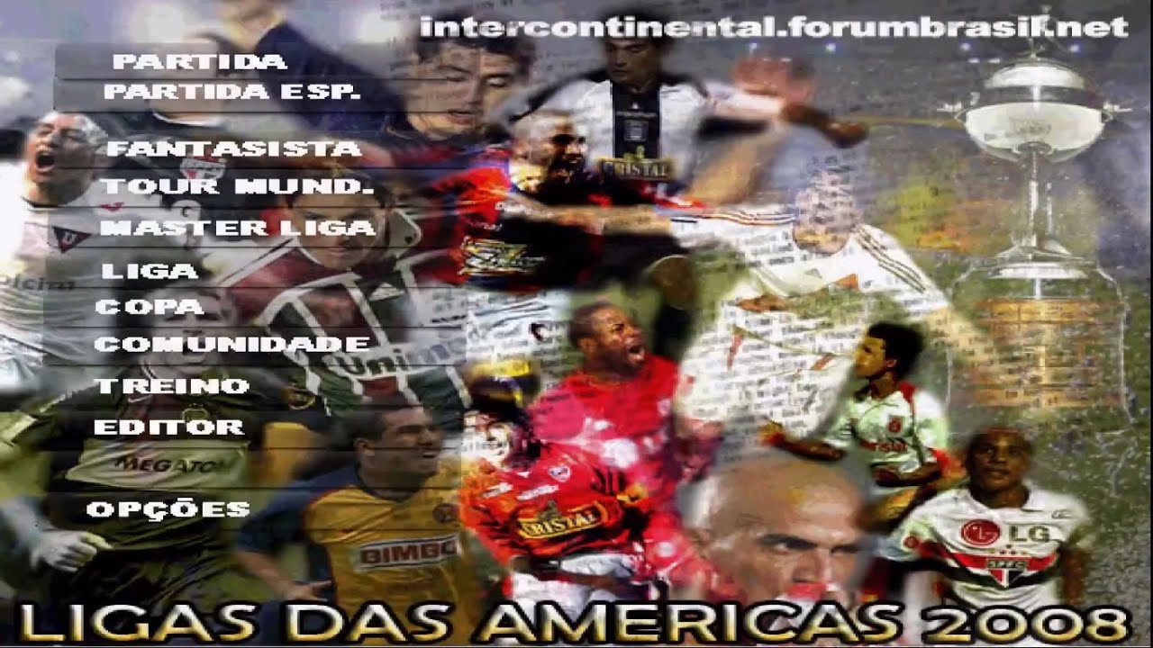 Winning Eleven 2007 J.League PS2 -  Liga das Américas 2008